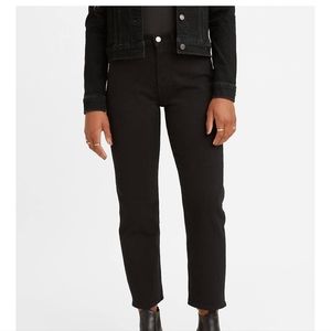 Levi's Skinny Wedgie Black Jeans